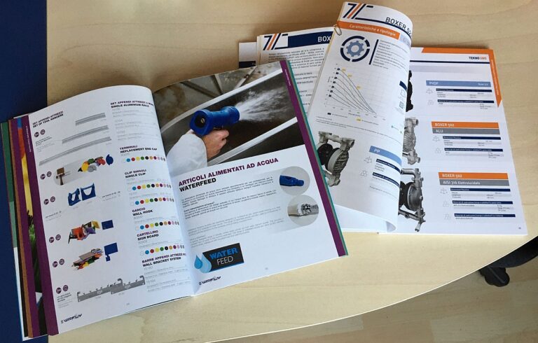 Catalogo aziendale realizzato da Tonello Marketing Vicenza - 2